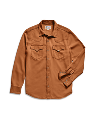 men's denim long sleeve pearl snap