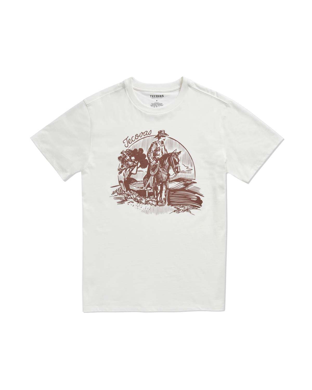 men's sketchbook cowboy tee