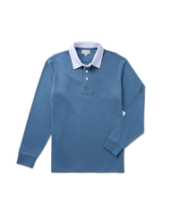 men's long sleeve polo