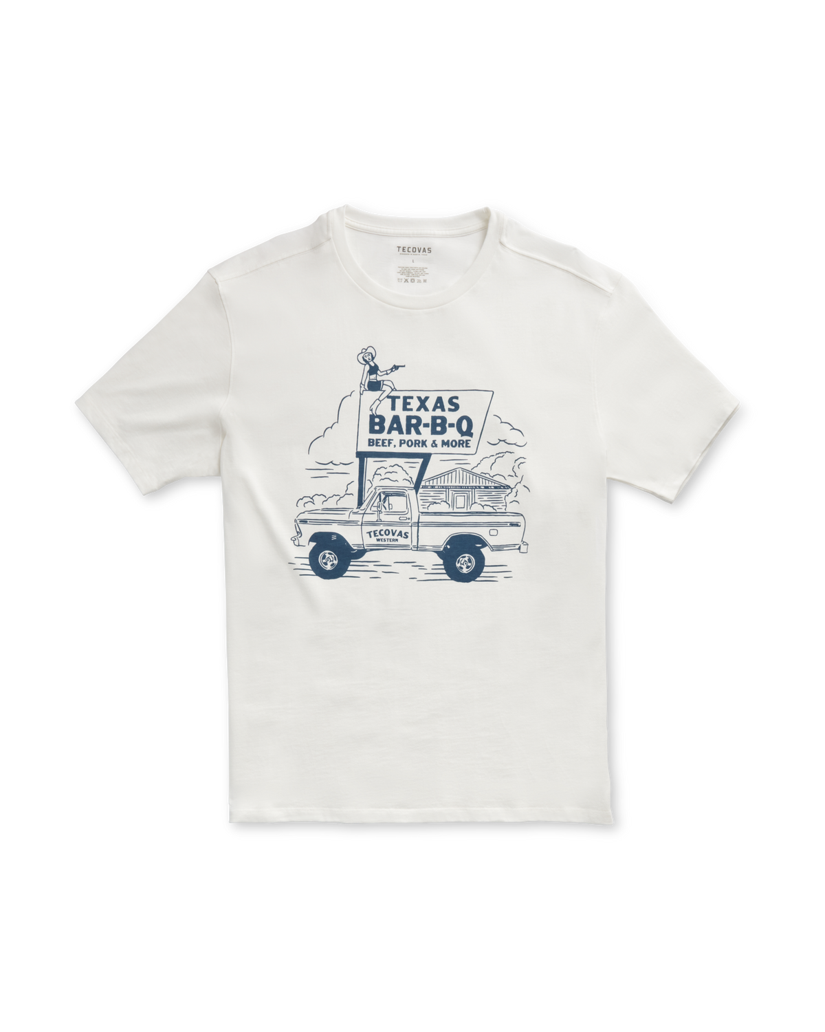 men's texas bbq tee