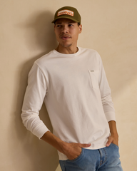 men's long sleeve standard issue pocket tee