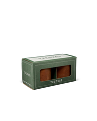 leather rocks glasses 2 pack