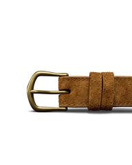 women's suede belt