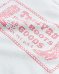 women's fine boots tee