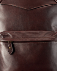 men's leather backpack