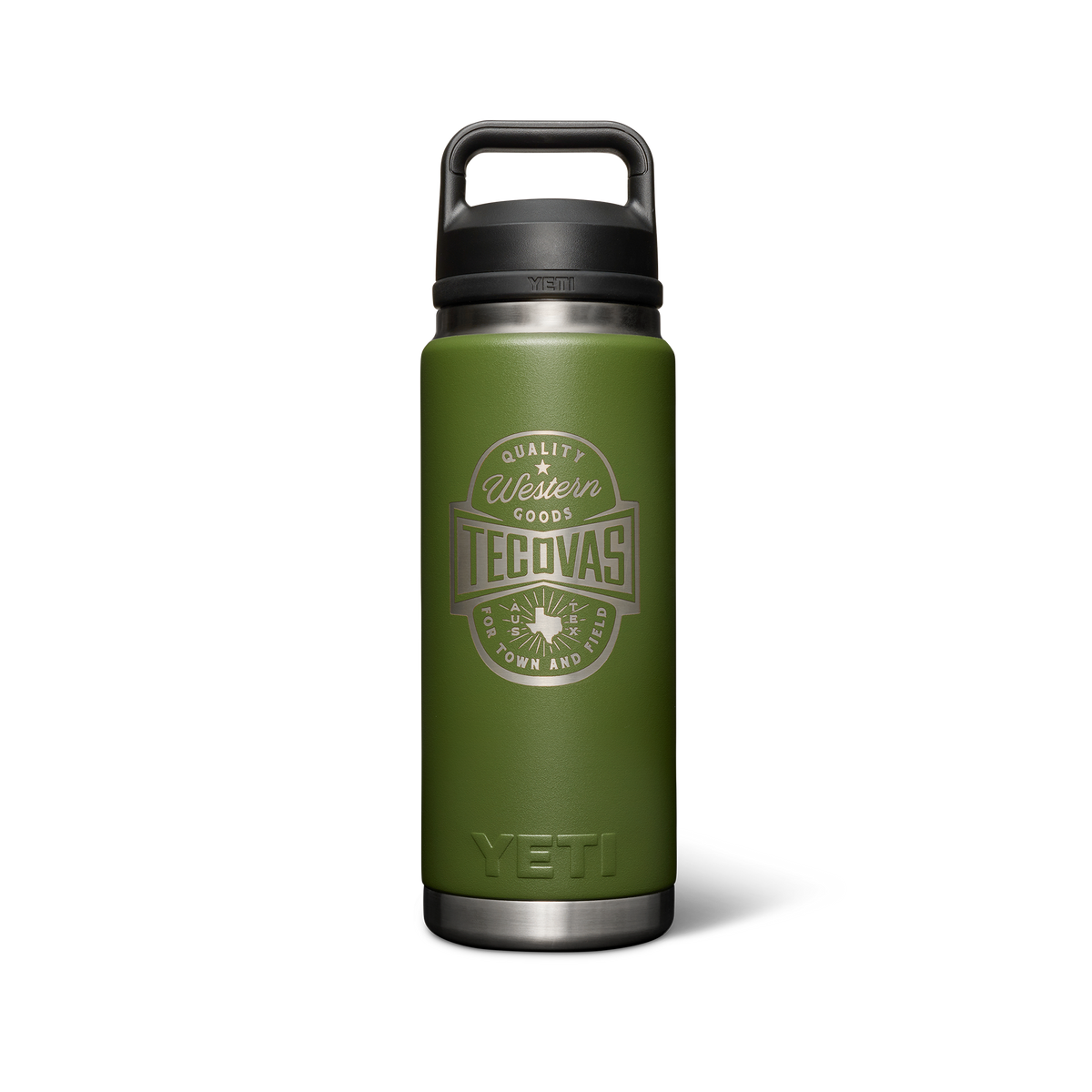 for town & field yeti 26oz water bottle