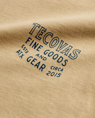 men's guitar fine goods tee
