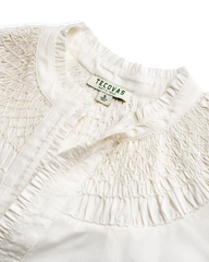 women's split neck top