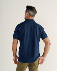 men's polo short sleeve pearl snap