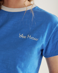 women's vintage ringer tee