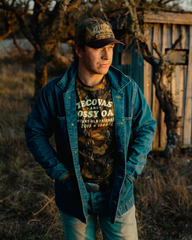 tecovas x mossy oak fall foliage hat