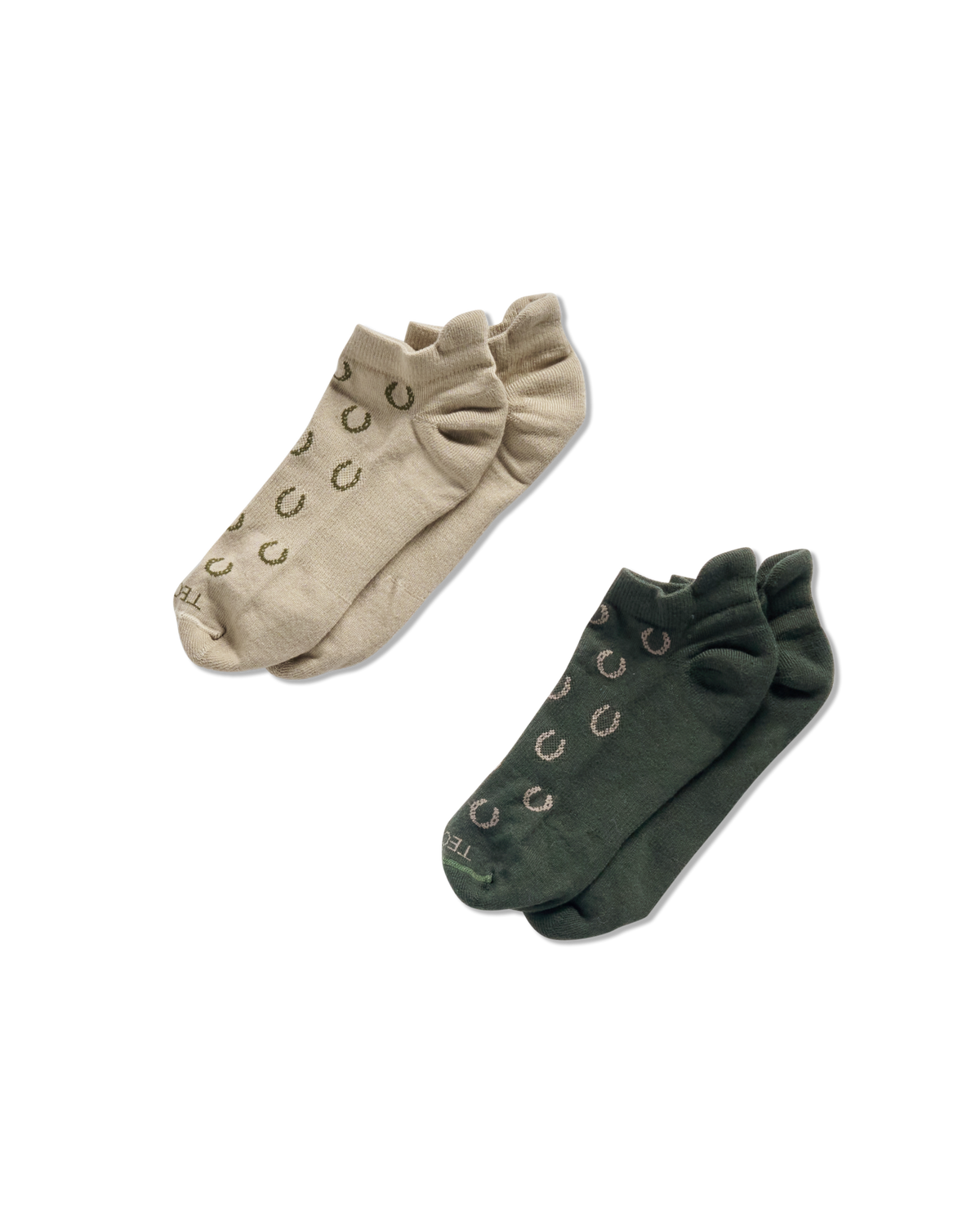 horseshoe ankle sock (2-pack)