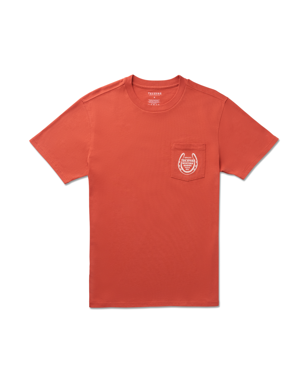 men's horseshoe pocket tee