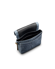 ostrich shoulder bag