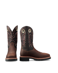 longhaul waterproof square composite toe work boot