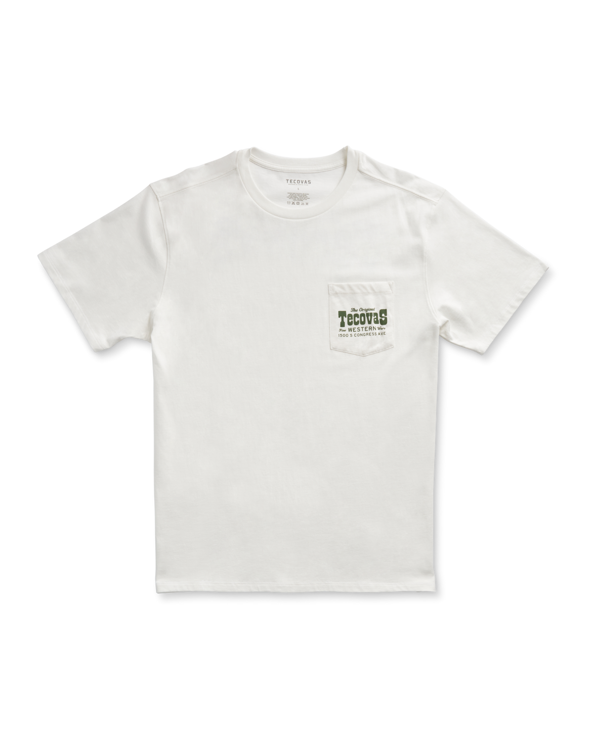 men's original western pocket tee