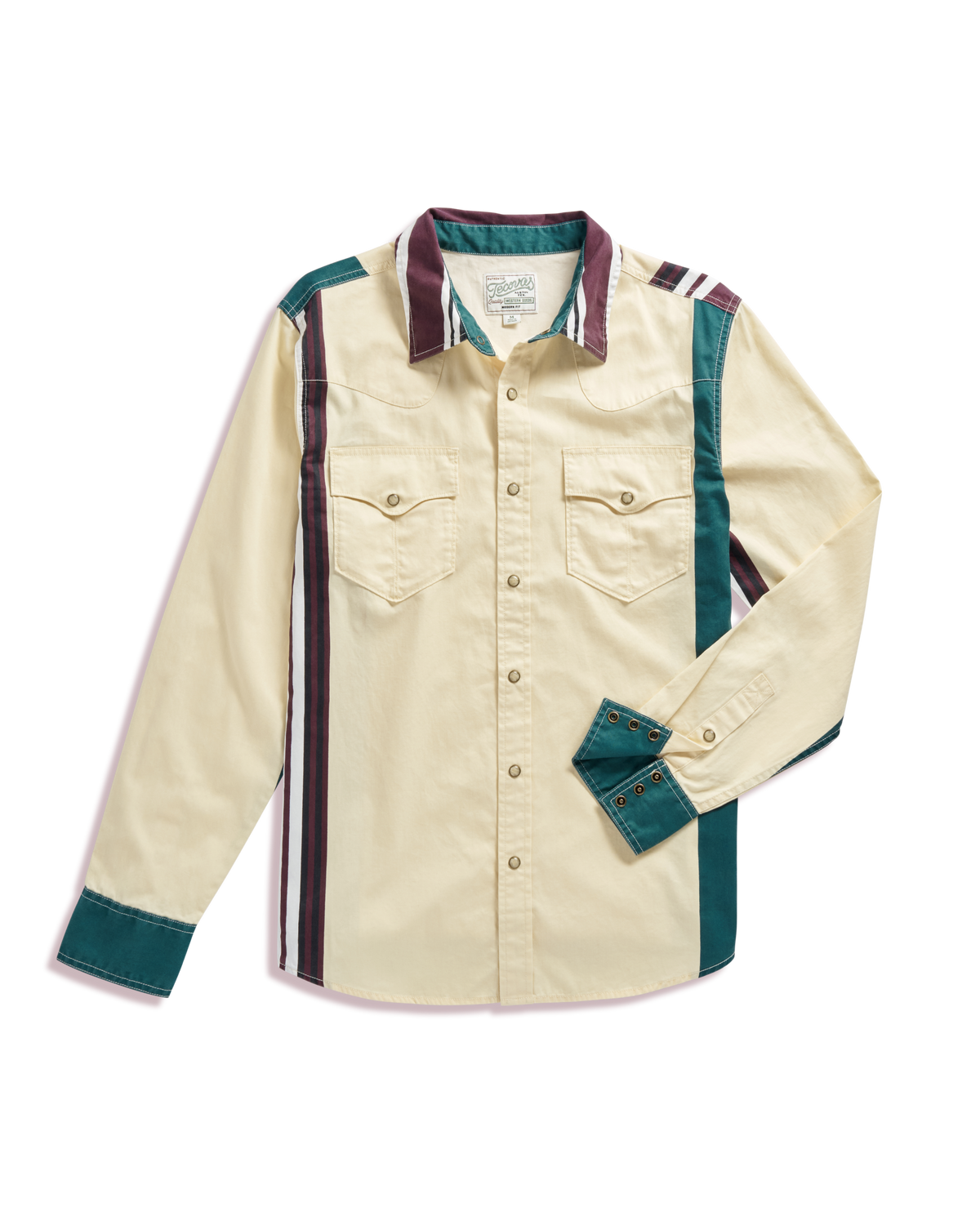 men's thorn stopper pearl snap