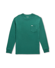 men's long sleeve standard issue pocket tee
