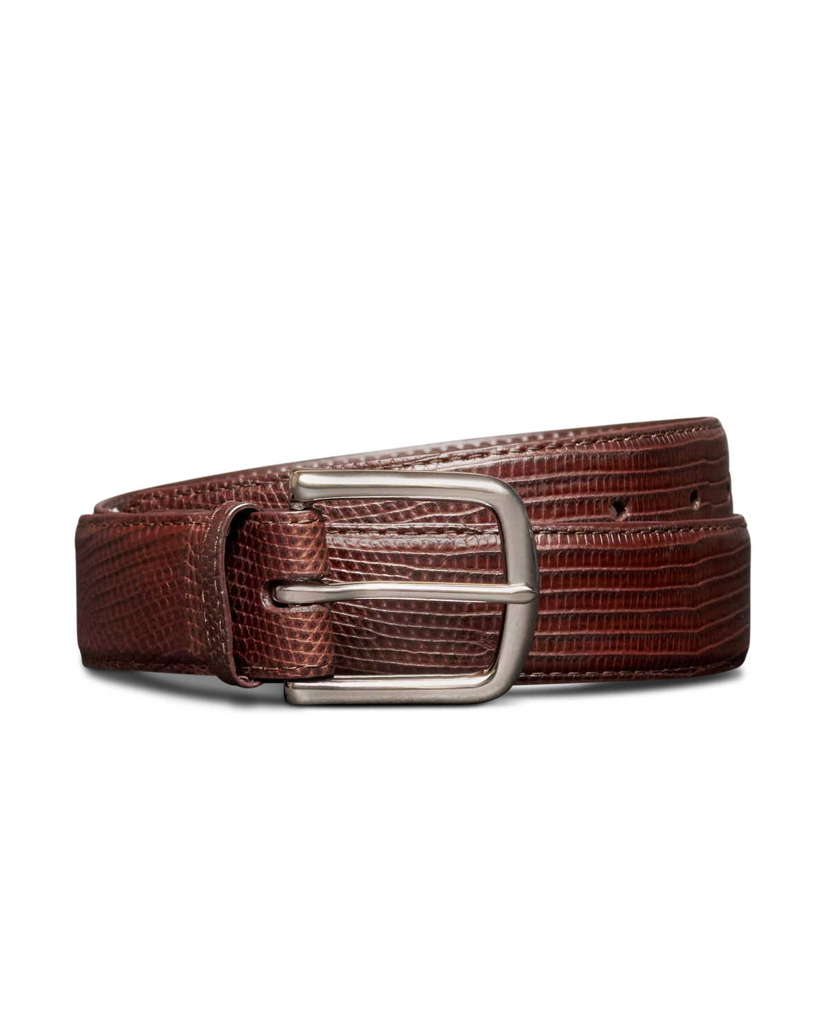 men's lizard belt