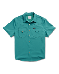 men's performance short sleeve western pearl snap - classic fit