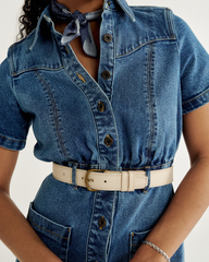 women's cowhide belt