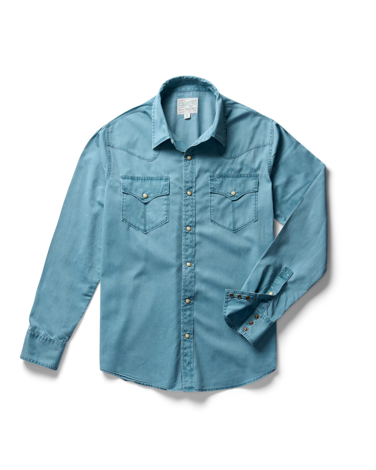 men's thorn stopper pearl snap