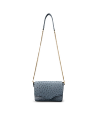 ostrich shoulder bag